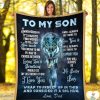 To My Son, Sometimes It's Hard To Find Words To Tell You, How Much To If I Had To Choose Between Loving You And Breathing Throw Blanket