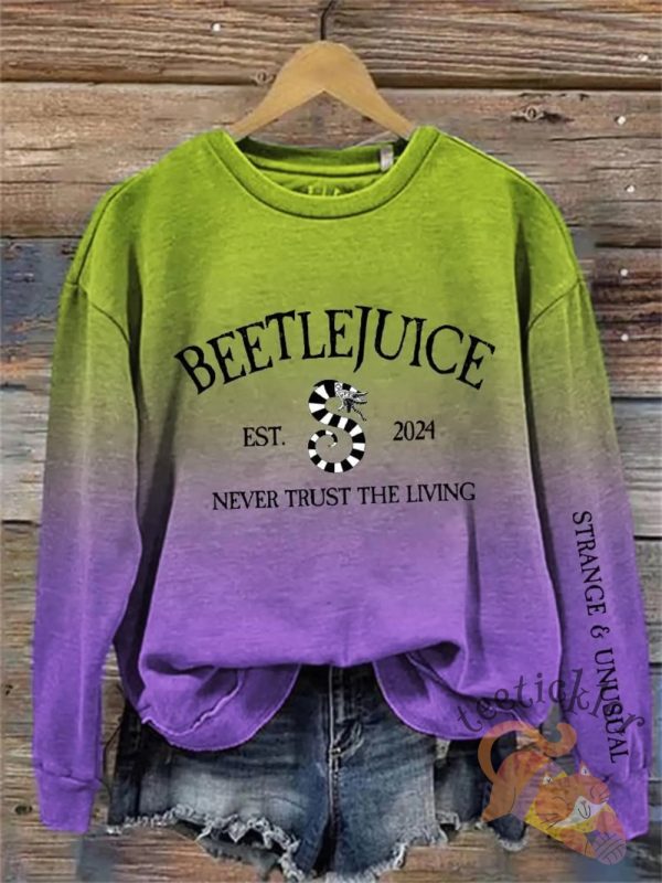 Beetlejuice Shirt Horror Movie Shirt Beetlejuice 1988 Movie T Shirt Vintage Halloween Movie Shirt Beetlejuice Gift Halloween Party teetickler 1