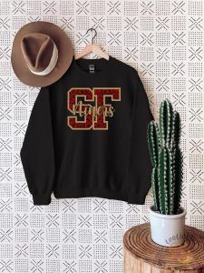 49Ers Shirt 49Ers Football Sweatshirt American Football Shirt San Francisco Football T Shirt 49Ers Football Fan Sweater teetickler 2