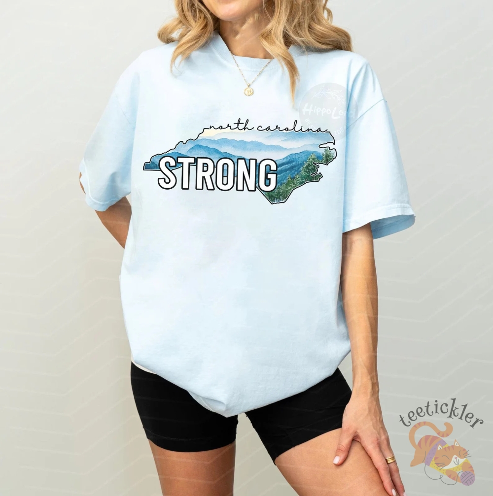 Hurricane Helene Relief North Carolina Strong Shirt teetickler 1