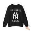 Yankees Suck T Shirt Rivalry Apparel For Dedicated Baseball Fans teetickler 2