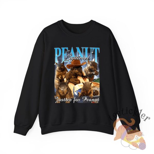 Justice For Peanut Vintage Shirt Classic Design For Peanut The Squirrel Fans teetickler 1