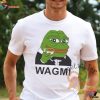 Vitalik Wearing Wagmi Cheers Pepe The Frog Shirt Fun Crypto And Memeinspired Tee teetickler 2