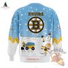 Boston Bruins Peanuts Snoopy Night Sweatshirt Celebrate The Holidays With Bruins Spirit teetickler 3