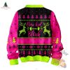 New Kids On The Block Band Christmas Pink Ugly Sweater Retro Holiday Style For Nkotb Fans teetickler 3