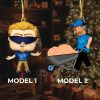 Funny Dan Campbell Christmas Wooden Ornament Hilarious Holiday Decor For Lions Fans teetickler 2