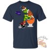 Santa Grinch Cincinnati Bengals Christmas Shirt Celebrate Christmas With Bengals Humor teetickler 3