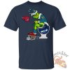 Santa Grinch Jacksonville Jaguars Christmas Shirt Celebrate Jaguars Pride This Christmas teetickler 3