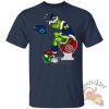 Santa Grinch Michigan Wolverines Christmas Shirt Funny Festive Tee For Wolverines Fans teetickler 3