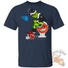 Santa Grinch Oakland Raiders Christmas Shirt Festive And Fun Raiders Holiday Gear teetickler 3