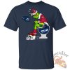 Santa Grinch San Francisco 49Ers Christmas Shirt Celebrate Christmas In 49Ers Style teetickler 3