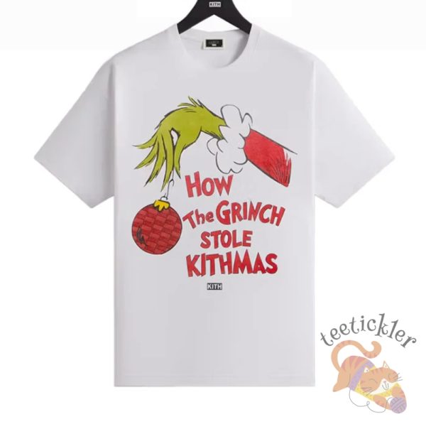 Kith For The Grinch Book Title Vintage Shirt Stylish Throwback Design For Grinch Fans teetickler 1