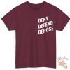 Luigi Mangione Deny Defend Depose Shirt Bold And Powerful Design For Advocates teetickler 4