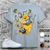 Aj 11 Legend Blue Shirt Featuring Winnie The Pooh Got Em Graphic teetickler 3