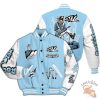 Dunkare Legend Blue 11 Varsity Bomber Jacket Bold Style For Sneaker Fans teetickler 2