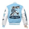 Dunkare Legend Blue 11 Varsity Bomber Jacket Bold Style For Sneaker Fans teetickler 3