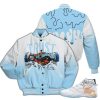 Legend Blue 11 Varsity Trust No One Drip Jacket A Fresh Take On Streetwear teetickler 2