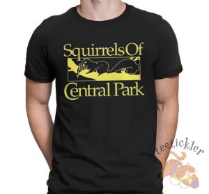 Squirrels Of Central Park Shirt Playful Wildlife Inspired Urban Tee teetickler 2