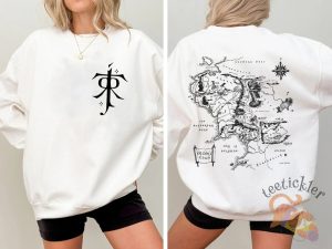 Lord Of The Rings Jrr Tolkien Sweatshirt Legendary Design For Fantasy Enthusiasts teetickler 2