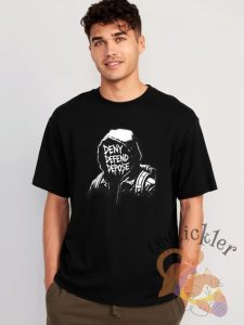 Deny Defend Depose Shirt Bold And Thoughtprovoking Political Statement Tee teetickler 2