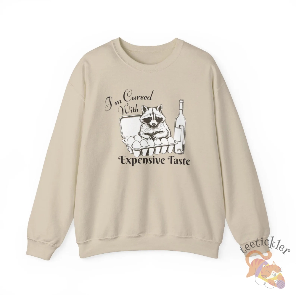 Egg Prices Raccoon Cursed With Expensive Taste Sweatshirt 3 Egg Prices Raccoon Cursed With Expensive Taste Sweatshirt