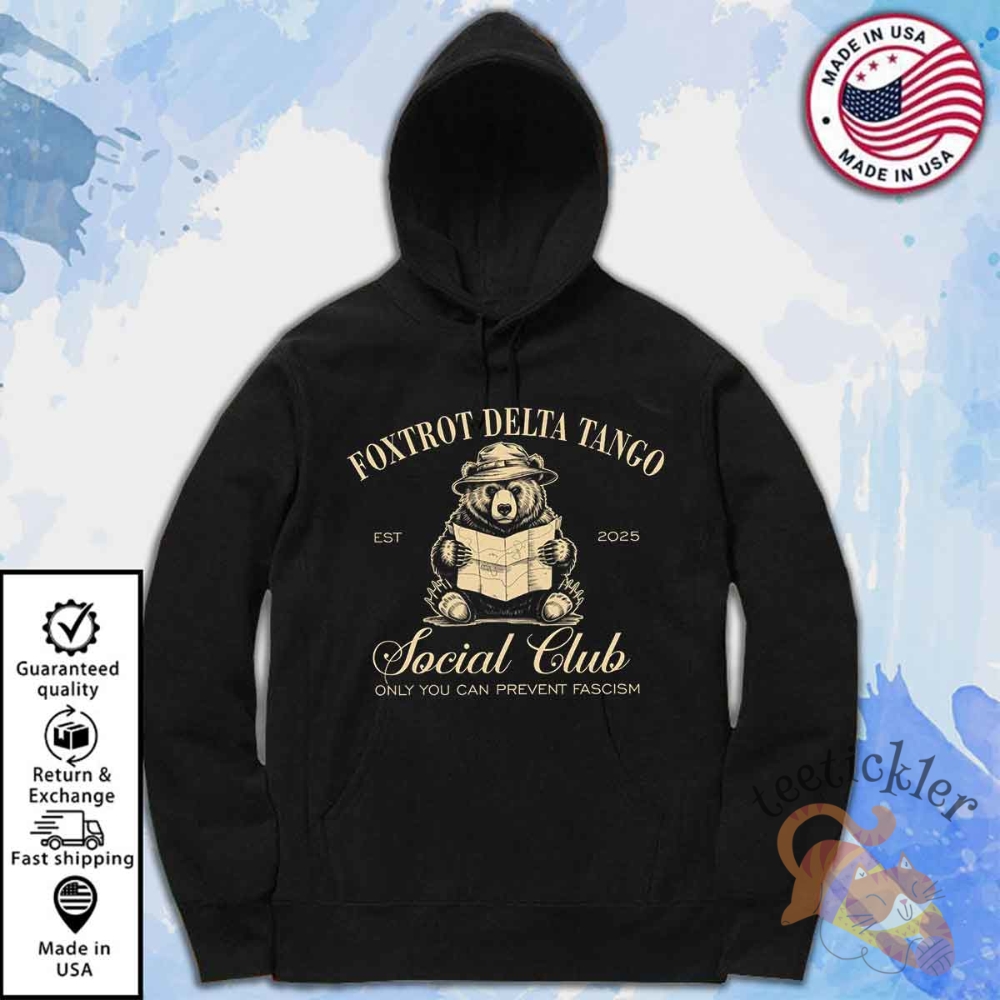 Foxtrot Delta Tango Shirt Social Club Bear T Shirt 5 Foxtrot Delta Tango Shirt Social Club Bear T Shirt