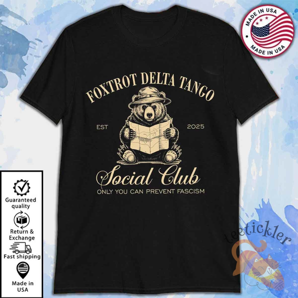 Foxtrot Delta Tango Shirt Social Club Bear T Shirt 6 Foxtrot Delta Tango Shirt Social Club Bear T Shirt