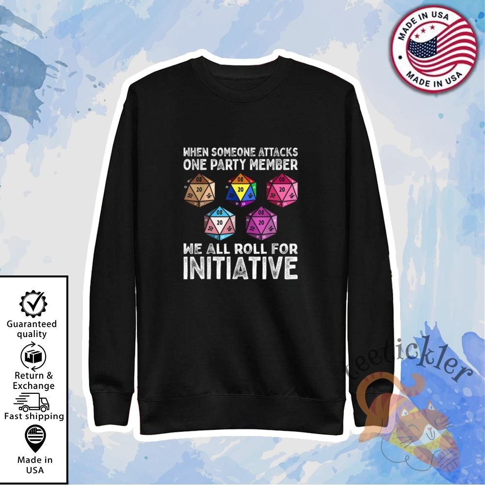 When Someone Attacks One Party Member Shirt Funny Rpg Meme Tee 5 When Someone Attacks One Party Member Shirt Funny RPG Meme Tee