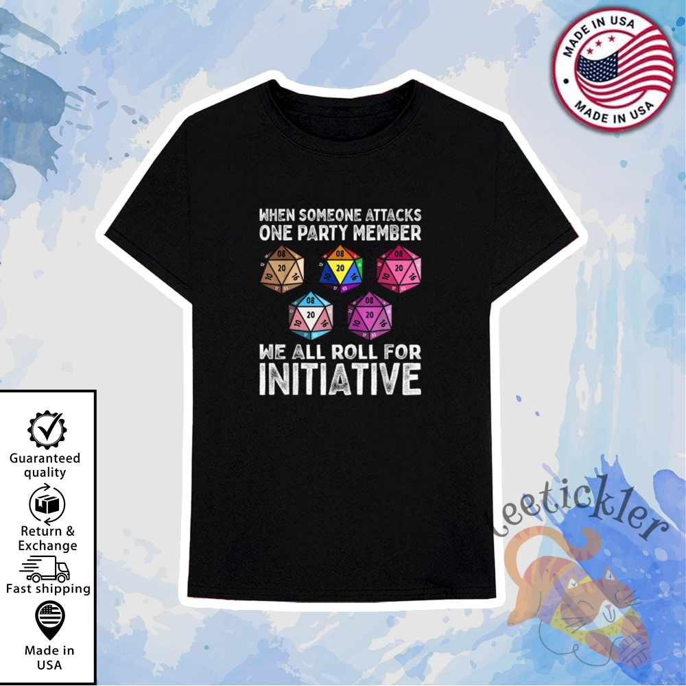 When Someone Attacks One Party Member Shirt Funny Rpg Meme Tee 6 When Someone Attacks One Party Member Shirt Funny RPG Meme Tee