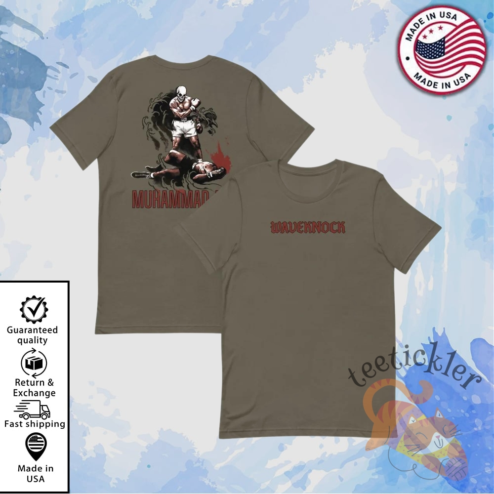 Muhammad Ali Waveknock T Shirt 4 Muhammad Ali Waveknock T Shirt