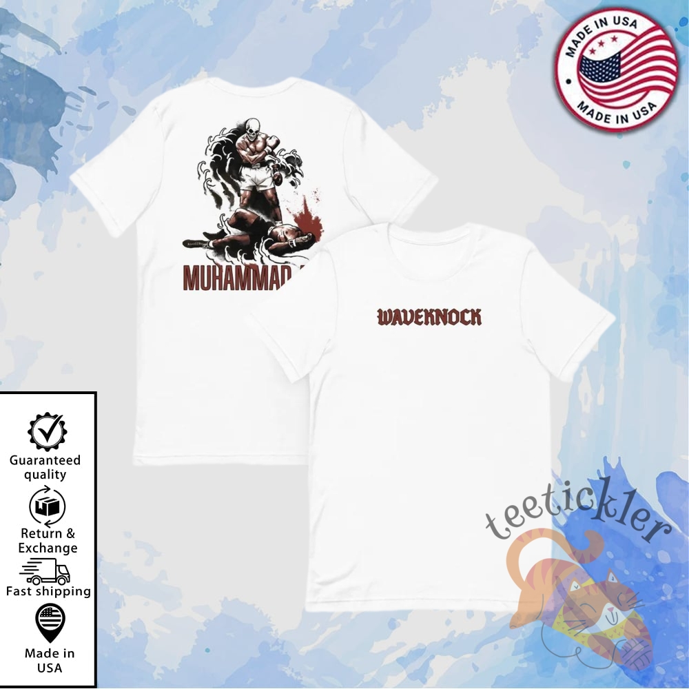 Muhammad Ali Waveknock T Shirt 5 Muhammad Ali Waveknock T Shirt