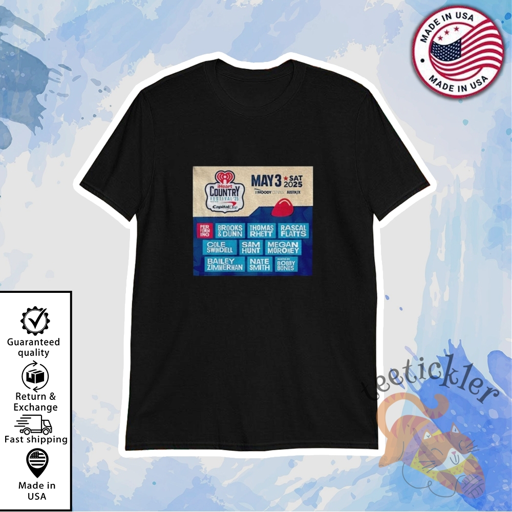 I Love Country Music Festival 2025 Shirt