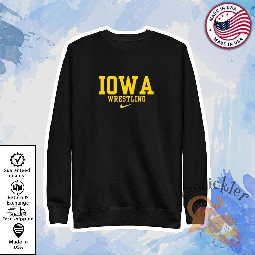 Reinier De Ridder Wears Iowa Wrestling Shirt 5 Reinier De Ridder Wears Iowa Wrestling Shirt