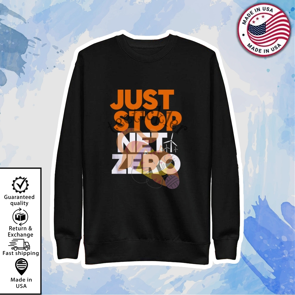 Just Stop Net Zero Shirt 5 Just Stop Net Zero Shirt