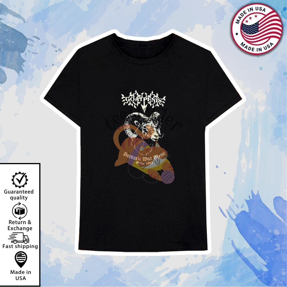 Goatpenis Goat Barbaric War Metal 1992 Shirt 6 Goatpenis Goat Barbaric War Metal 1992 Shirt