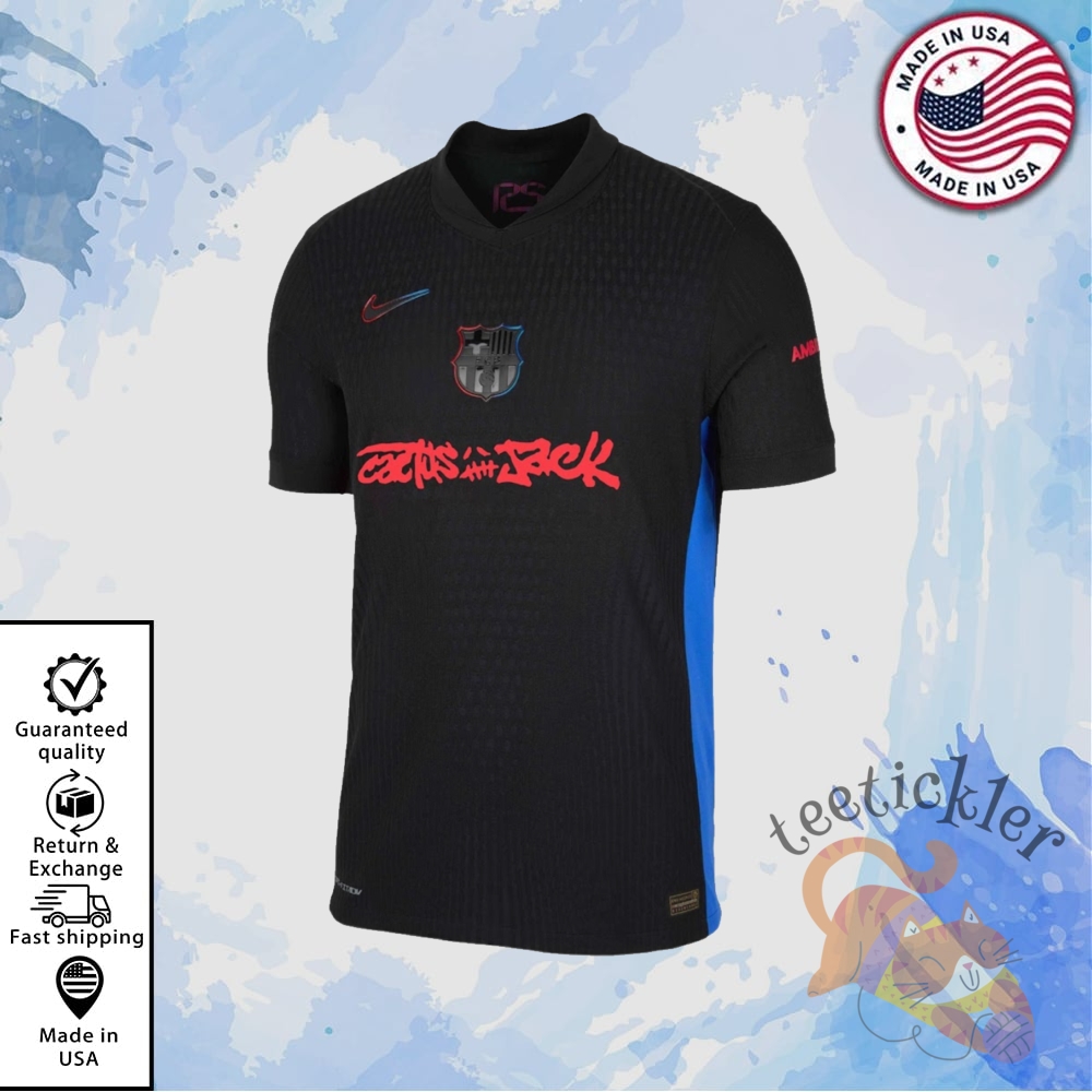 Fc Barcelona Travis Scott 2025 Away Jersey
