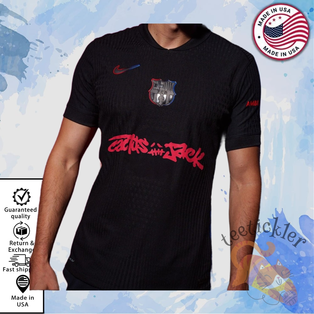 Fc Barcelona Travis Scott 2025 Away Jersey 3 Fc Barcelona Travis Scott 2025 Away Jersey