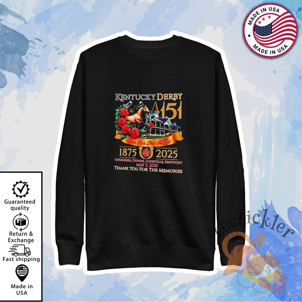 Kentucky Derby 151Th Run For The Roses Shirt 5 Kentucky Derby 151th Run For The Roses Shirt