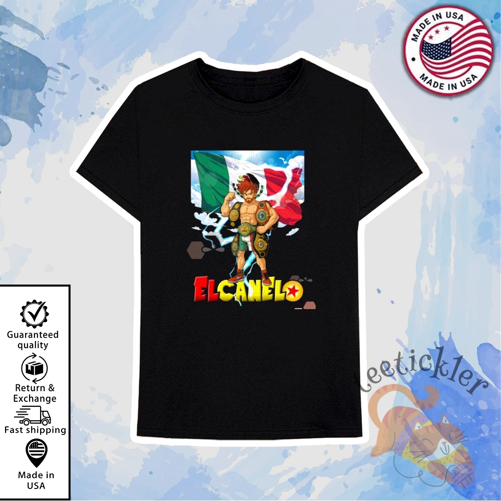 Canelo Anime Dragon Ball Goku Shirt 6 Canelo Anime Dragon Ball Goku Shirt