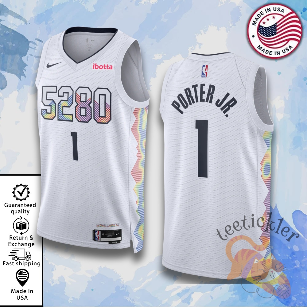 Denver Nuggets Michael Porter 5280 Jersey