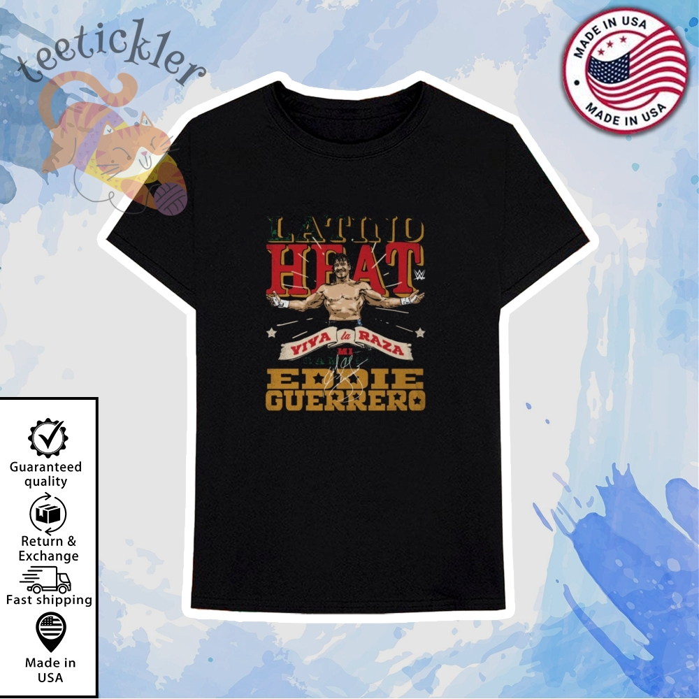 Eddie Guerrero Mi Campeon Latino Heat Shirt 6 Eddie Guerrero Mi Campeon Latino Heat Shirt