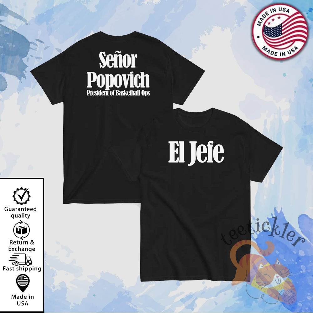 El Jefe Gregg Popovich Shirt