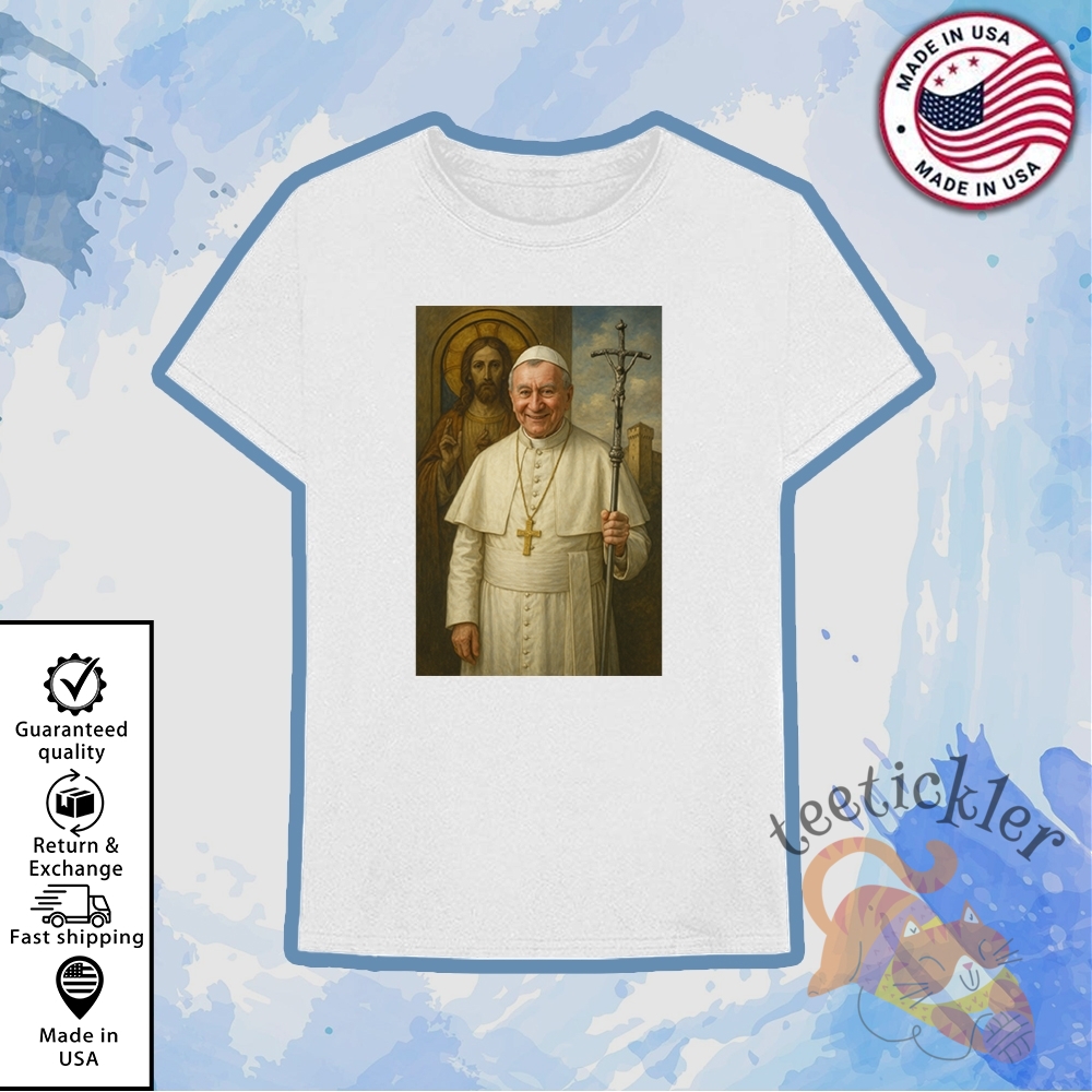 Pope Pietro Parolin Realistic Shirt Pope Francis Catholic Art Print