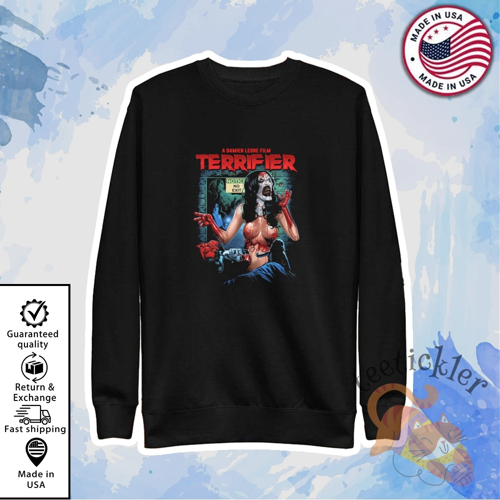 Terrifier No Exit Shirts Halloween Gift Shirt 5 Terrifier No Exit Shirts Halloween Gift Shirt