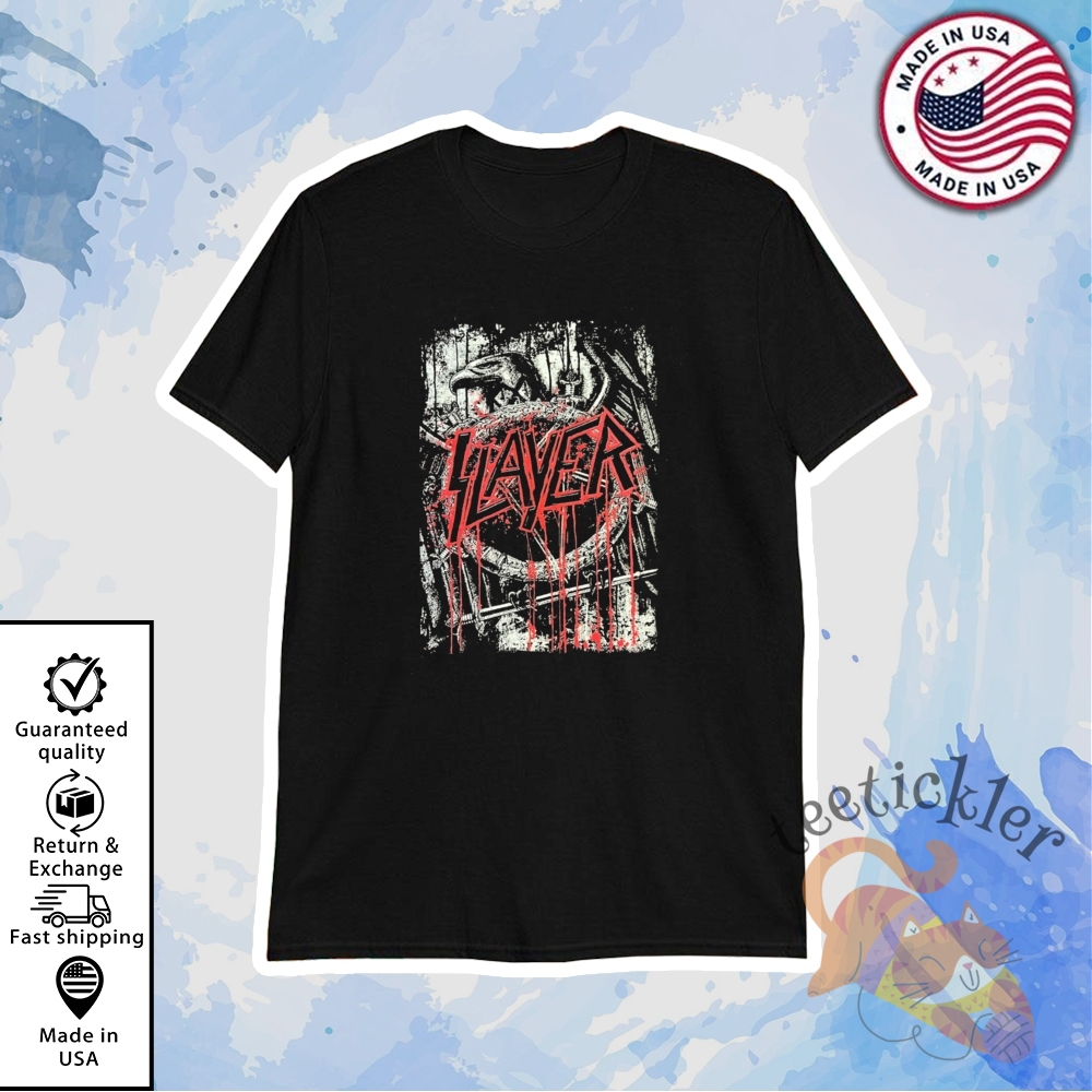 Slayer Black War Eagle Shirt
