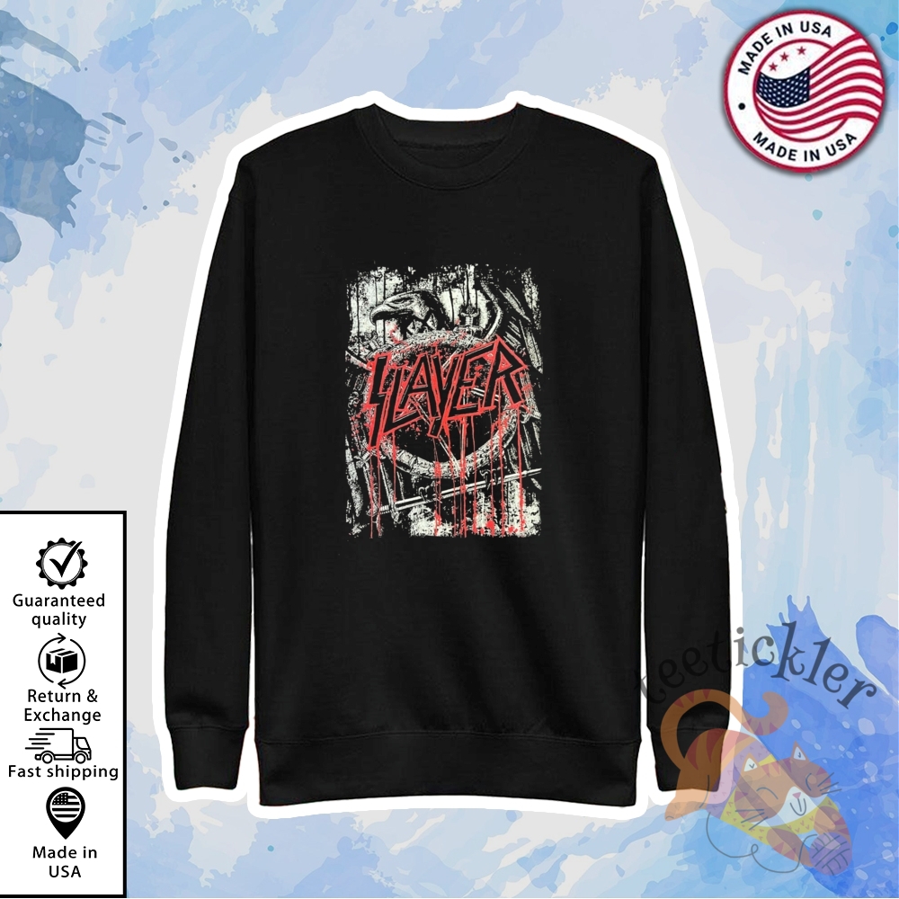 Slayer Black War Eagle Shirt 5 Slayer Black War Eagle Shirt