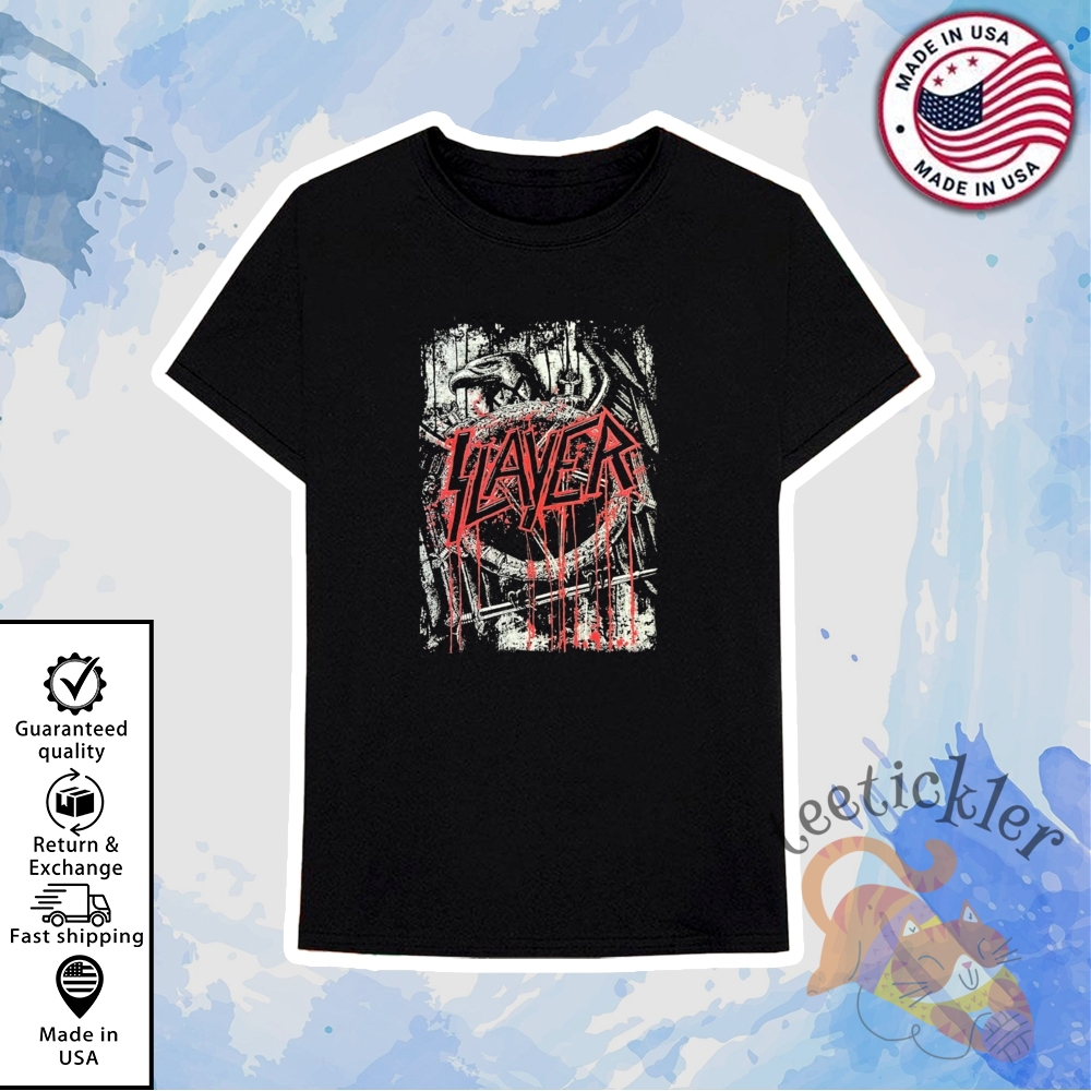 Slayer Black War Eagle Shirt 6 Slayer Black War Eagle Shirt