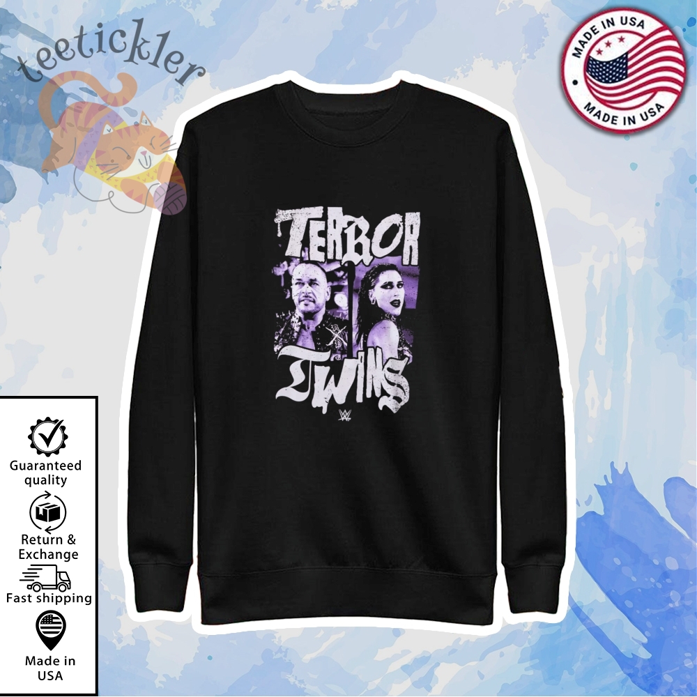 Wwe Terror Twins Purple Portrait Shirts 5 WWE Terror Twins Purple Portrait Shirts
