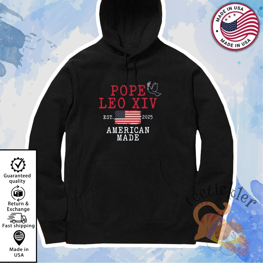 Pope Leo Xiv First American Pope Robert Prevost Christian Pride Shirt 7 Pope Leo XIV First American Pope Robert Prevost Christian Pride Shirt