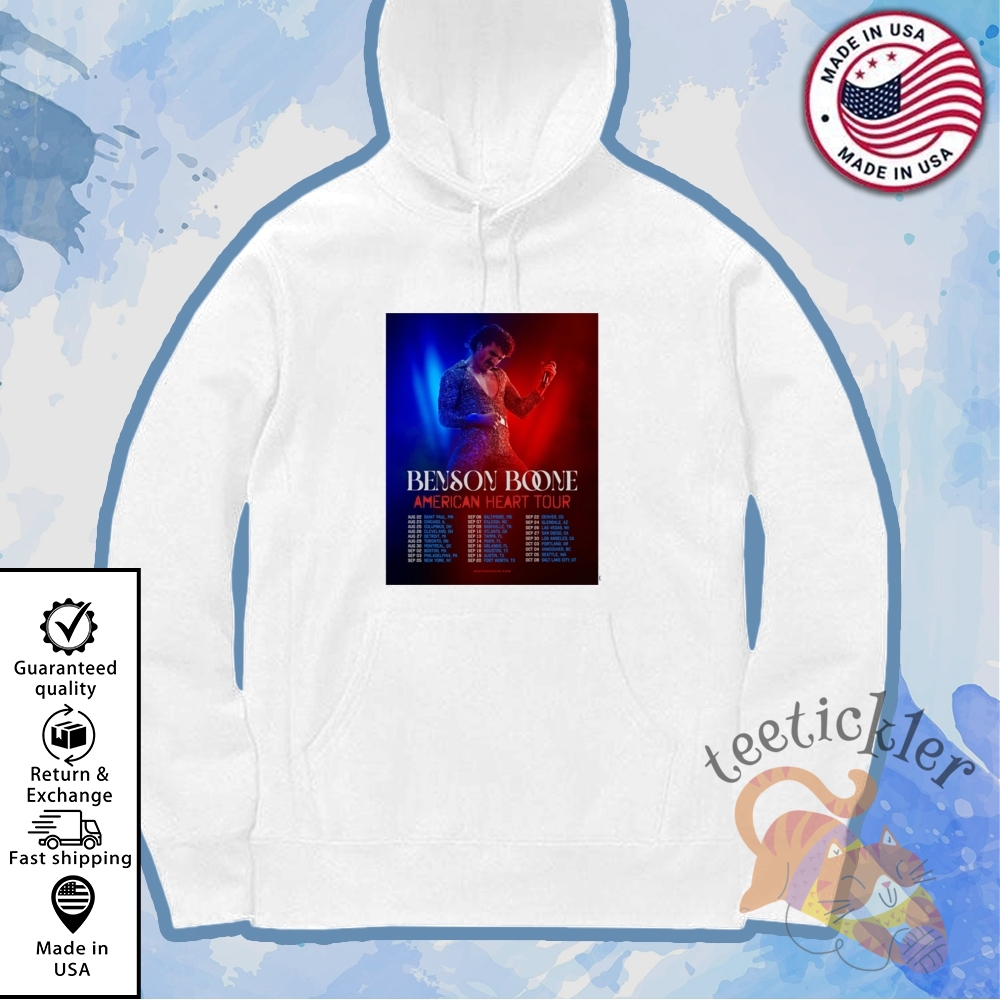 Official Benson Boone American Heart Tour 2025 Shirts 7 Official Benson Boone American Heart Tour 2025 Shirts